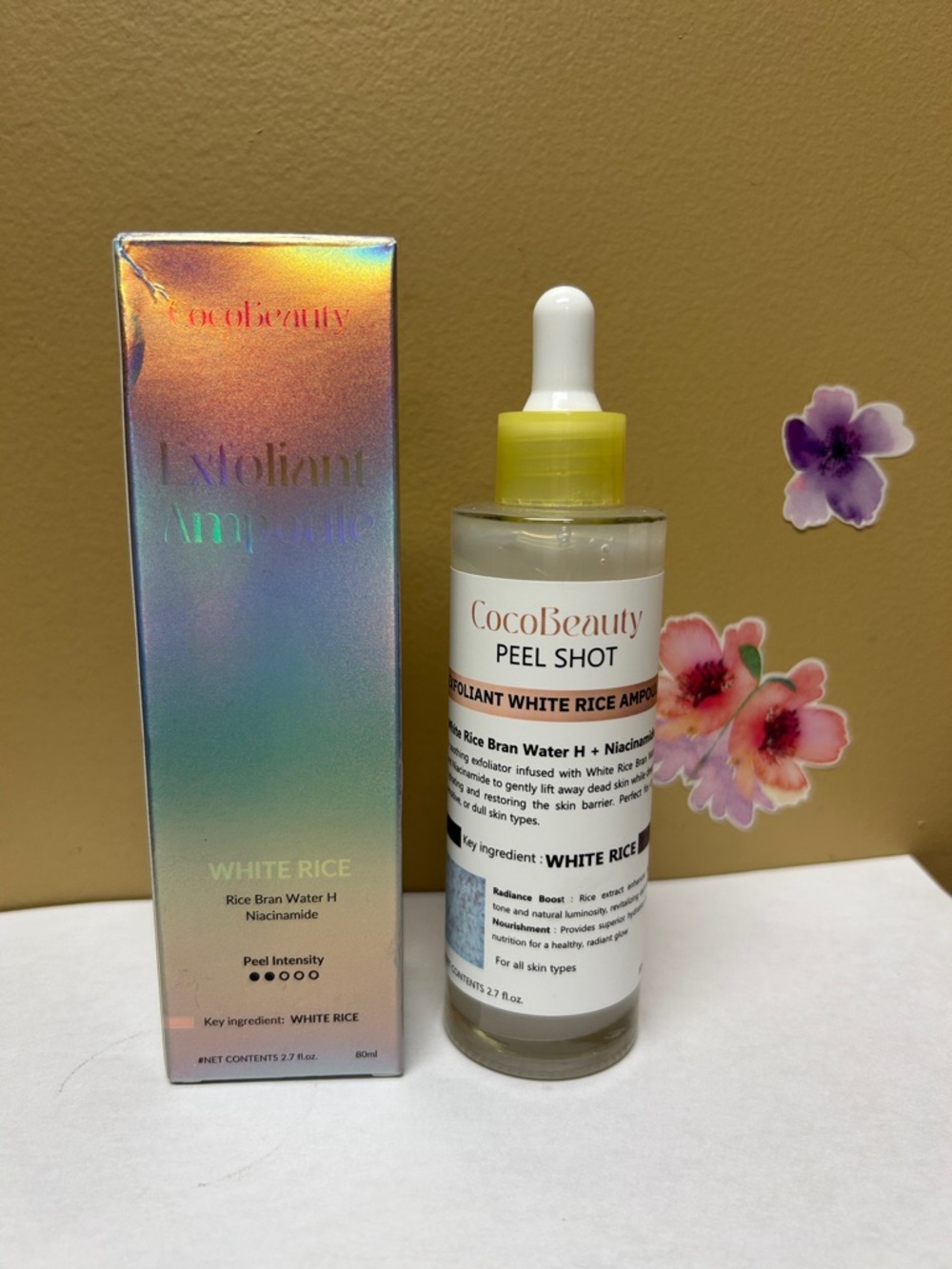 Peel Shot White Rice Exfoliant Serum -2.7 fl oz.